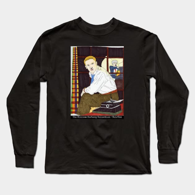 Mickey Spillane (The William Horberg Collection) Long Sleeve T-Shirt by NoirCon